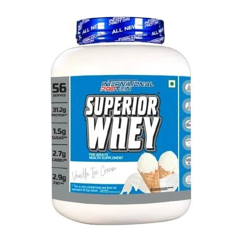 International Protein Superior Whey - 2.27 Kg (5 Lb), Chocolate