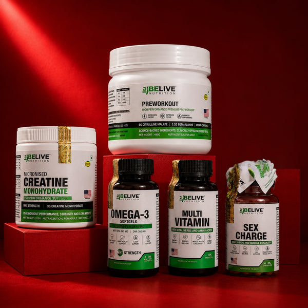 Belive Complete Power Combo | Ultimate Performance & Wellness Stack