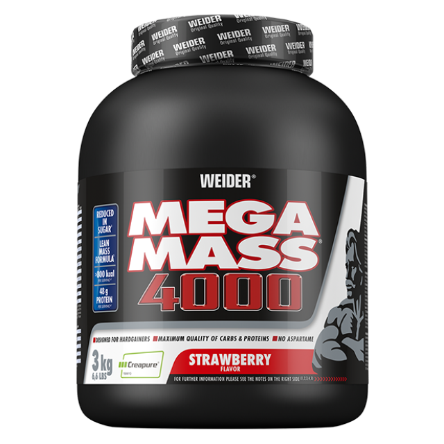 Weider Mega Mass 4000 (Chocolate 3Kg)