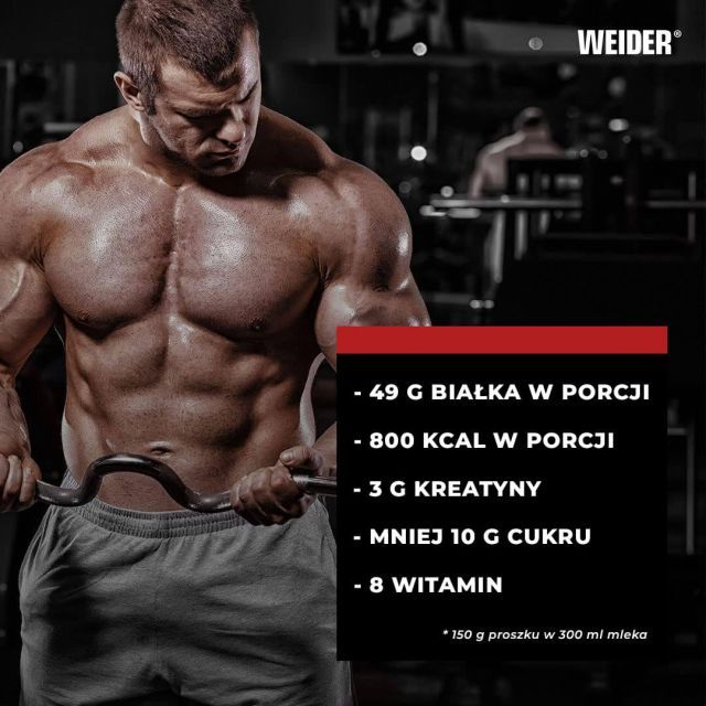 Weider Mega Mass 4000 (Chocolate 3Kg)