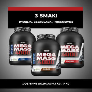 Weider Mega Mass 4000 (Chocolate 3Kg)